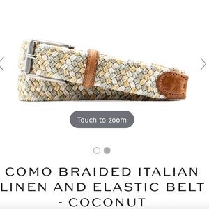 Never worn braided belt